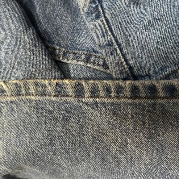 Vtg 2000s Harley Davidson Mens 34x32 Distressed Spell Out Straight Leg Jeans USA - Picture 6 of 9